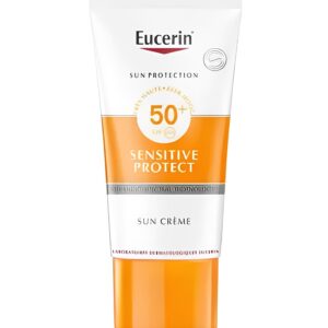Crème solaire visage EUCERIN Sensitive Protect SPF 50+ – 50 ml – Peaux sensibles